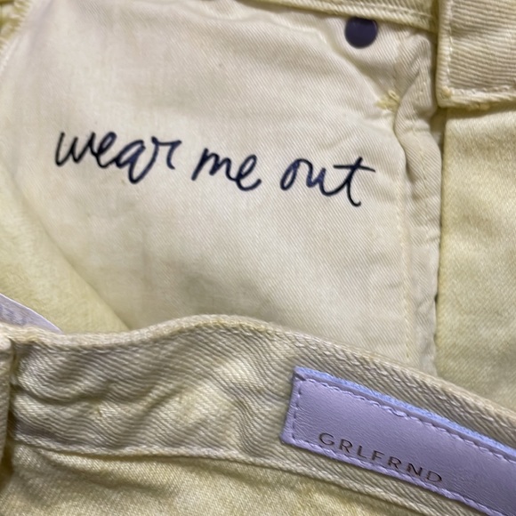 SALE GRLFRND The Mica three color jeans straight leg with a supper high rise - Picture 16 of 16